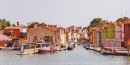 Arrivee sur l'ile de Burano (4) * 840 x 425 * (116KB)